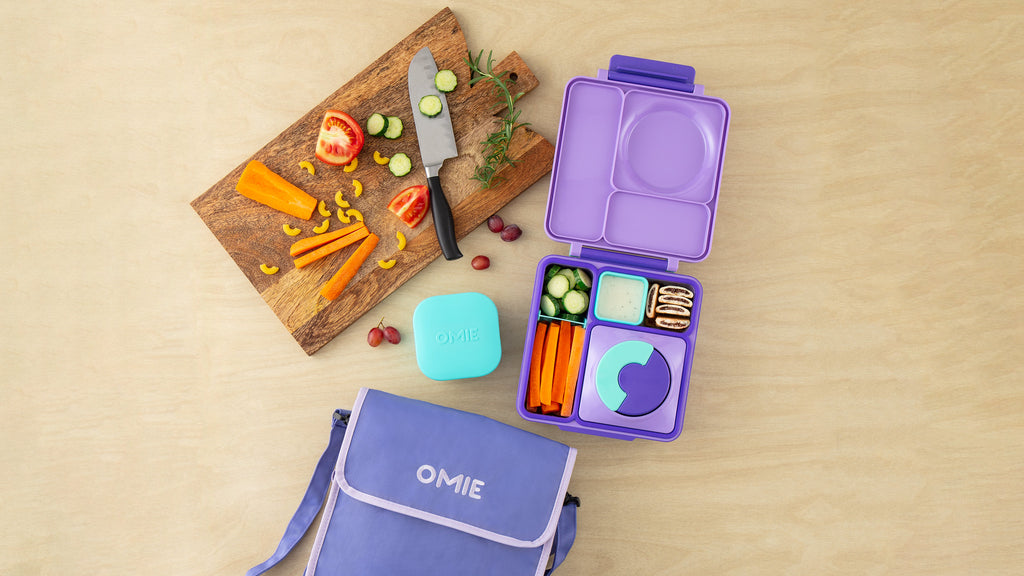 Omie Box - Insulated Bento Box with Leak Proof Thermos Food Jar, Meado
