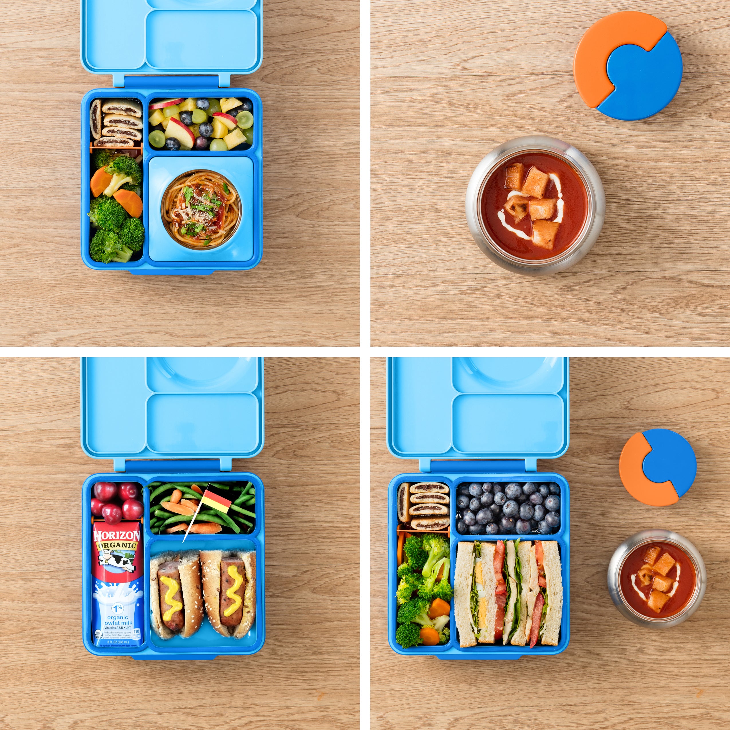 OmieBox OmieGo Plant-Based Plastic Leakproof Lunch